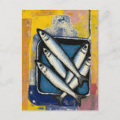 Tin of Fish Still Life ポストカード (正面)