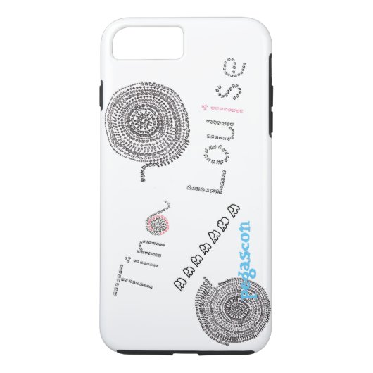 Tina 嬢のお名前入り Case-Mate iPhoneケース (裏面)