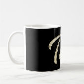Tina white gold Handwriting Tasse Kaffeetasse コーヒーマグカップ (左)