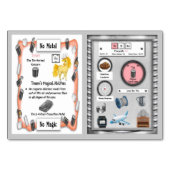 Tinam - Tin Horn Unicornトレーディングカード テーブルナンバー (裏面)