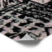 Tina's Beach Shack, Long Island, Bahamas ポスター (角)