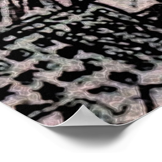 Tina's Beach Shack, Long Island, Bahamas ポスター (角)