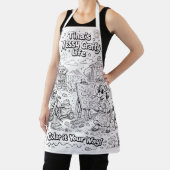 Tina's Messy Crafty Life -Apron, M-  #PCF エプロン (インサイチュ)