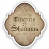 Tincture of Shadows Apothecary DC シール (正面)