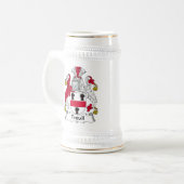 Tindallの家紋 ビールジョッキ (正面左)
