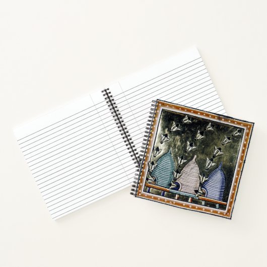 Tindr's Bees in Color Notebook ノートブック (内部)