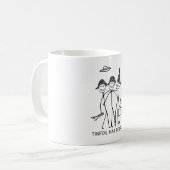 Tinfoil Hat People – デザイナーコーヒーマグ コーヒーマグカップ (正面左)