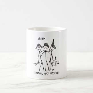 Tinfoil Hat People – デザイナーコーヒーマグ コーヒーマグカップ