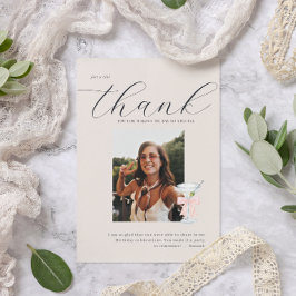 Tiniありがとう | Martiniをテーマにしたコーディネート サンキューカード