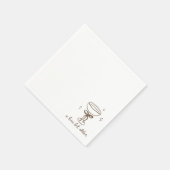 Tiniの少し古い誕生日パーティーカクテル スタンダードカクテルナプキン (角)