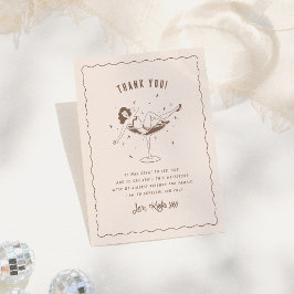 Tiniの少し古い誕生日パーティー サンキューカード