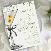 Tiniの少し年上のカクテルアダルト誕生日 招待状