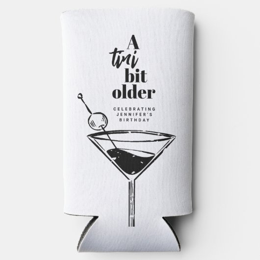 Tiniの少し年上のMartiniの誕生日パーティー スリム缶クーラー (正面)