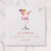 Tiniの少し年上のMartiniの誕生日パーティー フェイバータグ (裏面)