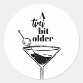 Tiniの少し年上のMartiniの誕生日パーティー ラウンドシール (正面)