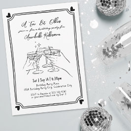 Tiniの少し年上のMartiniの誕生日パーティー 招待状