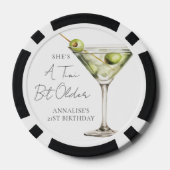 Tiniは少し年上のMartiniの誕生日 ポーカーチップ (裏面)