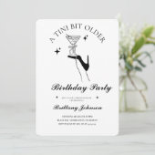 Tiniは少し年上のMartiniの誕生日 招待状 (スタンド正面)