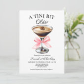 Tiniは少し年上のMartiniの誕生日 招待状 (スタンド正面)