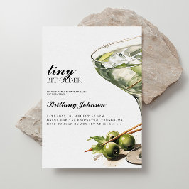 Tiniは少し年上のMartiniの誕生日 招待状