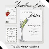 Tiniは少し年上のMartiniの誕生日 招待状