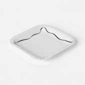 Tiniビットお洒落の古い誕生日 ペーパープレート (傾斜あり)