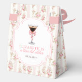 'Tiniビットより古いエスプレッソMartiniコケット誕生日 フェイバーボックス (裏面)