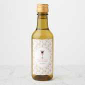 'Tiniビットより古いエスプレッソMartiniコケット誕生日 ワインラベル (正面)