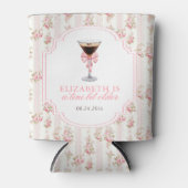 'Tiniビットより古いエスプレッソMartiniコケット誕生日 缶クーラー (正面)