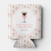 'Tiniビットより古いエスプレッソMartiniコケット誕生日 缶クーラー (裏面)