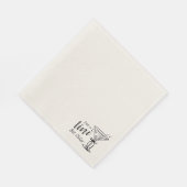 Tiniビットより古い – クラッシーMartiniテーマ スタンダードランチョンナプキン (角)