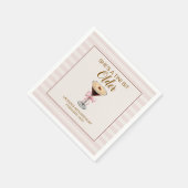 Tiniビットより古い | マルティニテーマド誕生日ナプキンス スタンダードカクテルナプキン (角)