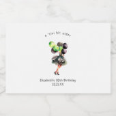 Tiniビットより古い | Martiniをテーマにした誕生日のお願い リキュールボトルラベル (シングルラベル)