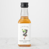 Tiniビットより古い | Martiniをテーマにした誕生日のお願い リキュールボトルラベル (正面)