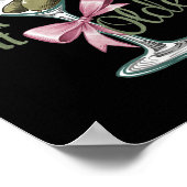 Tiniビット古いレトロヴィンテージスタイル ポスター (角)