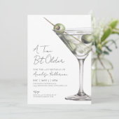 Tiniビット年上のMartini大人の誕生日パーティー 招待状 (スタンド正面)