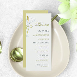 Tiniビット年上のMartini大人30歳の誕生日パーティー メニュー