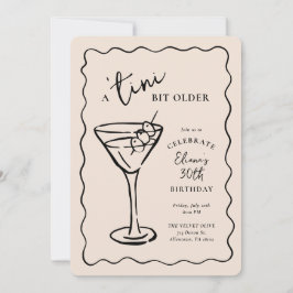 Tiniビット30歳の誕生日パーティー 招待状