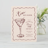 Tiniビット30歳の誕生日パーティー 招待状 (スタンド正面)