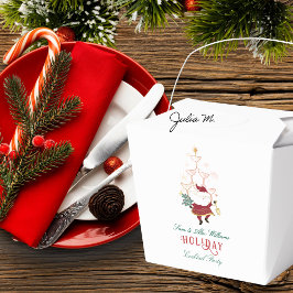 Tini Bit Merry Martini Office Christmas Santa フェイバーボックス