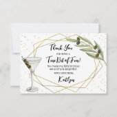 Tini Bit Of Fun Martini Soirée サンキューカード (正面)