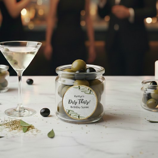 Tini Bit Of Fun Martini Soirée ラウンドシール