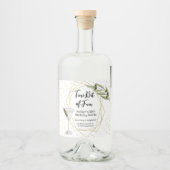 Tini Bit Of Fun Martini Soirée リキュールボトルラベル (正面)