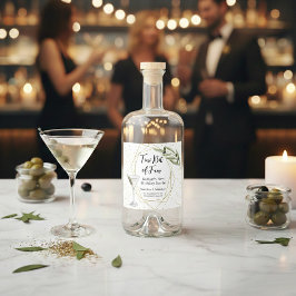 Tini Bit Of Fun Martini Soirée リキュールボトルラベル