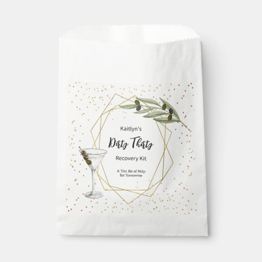 Tini Bit Of Fun Martini Soirée Recovery Kit フェイバーバッグ (正面)