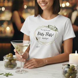 Tini Bit Of Fun Martini Soirée Tシャツ