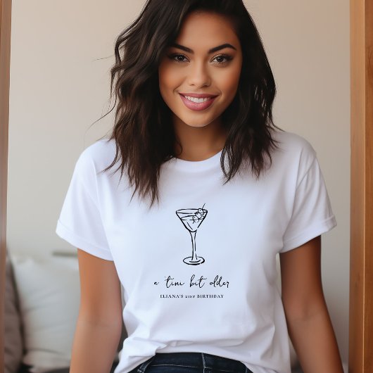 Tini Bit Older オリジナル 誕生日 トライブレンドTシャツ