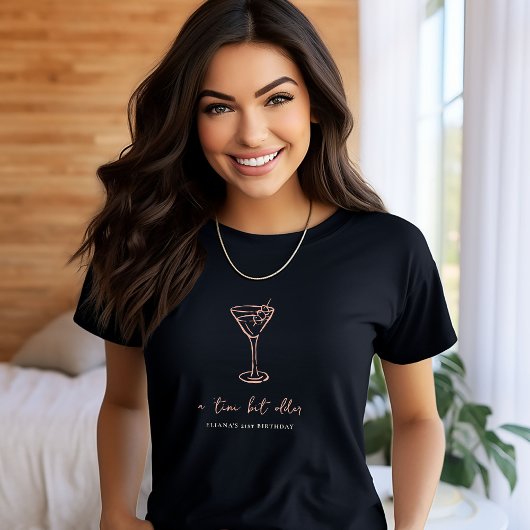 Tini Bit Older オリジナル 誕生日 Tシャツ
