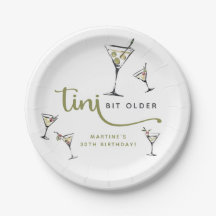 「Tini Bit Older」マティーニカクテル大人バースデー