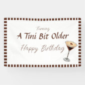 Tini Bit Older - Espresso Drink Theme 横断幕 (横)